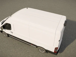 Fo rd Transit 2023 3D Model