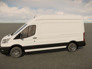 Fo rd Transit 2023 Modelo 3D