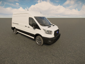 Fo rd Transit 2023 Modelo 3D