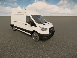 Fo rd Transit 2023 3D Model