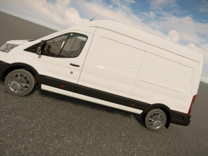 Fo rd Transit 2023 Modelo 3D