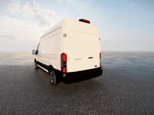 Fo rd Transit 2023 3D Model