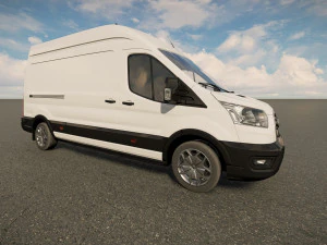 Fo rd Transit 2023 3D Model