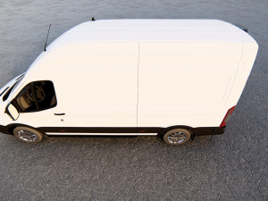 Fo rd Transit 2023 Modelo 3D