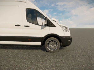 Fo rd Transit 2023 3D Model