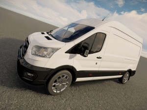 Fo rd Transit 2023 Modelo 3D