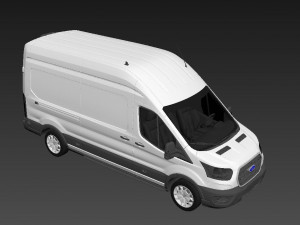 Fo rd Transit 2023 Modelo 3D