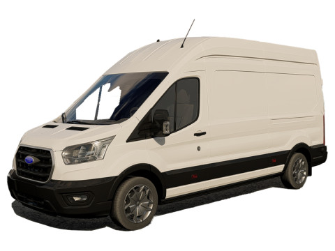 Fo rd Transit 2023 3Dモデル