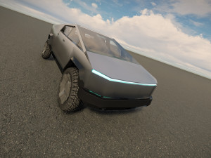 Tesla Cybertruck 2023 Model 3D