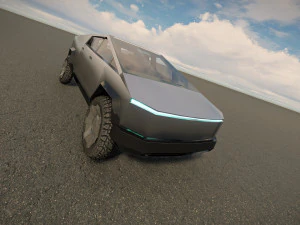 Tesla Cybertruck 2023 3D Model
