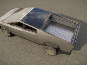 Tesla Cybertruck 2023 3D Model