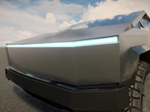 Tesla Cybertruck 2023 3D Model