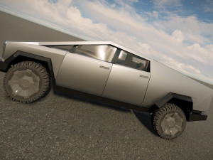 Tesla Cybertruck 2023 Model 3D