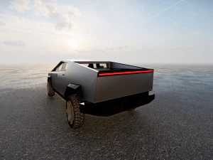 Tesla Cybertruck 2023 3D Model