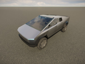 Tesla Cybertruck 2023 Model 3D