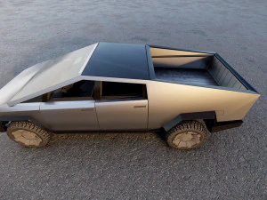 Tesla Cybertruck 2023 3D Model
