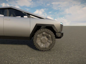 Tesla Cybertruck 2023 3D Model