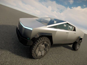Tesla Cybertruck 2023 3D Model
