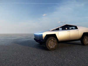 Tesla Cybertruck 2023 3D Model