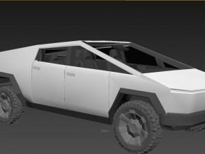 Tesla Cybertruck 2023 Model 3D