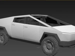 Tesla Cybertruck 2023 3D Model