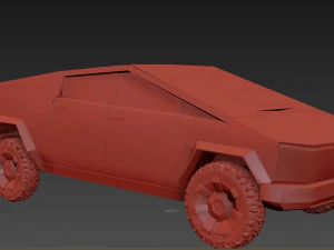 Tesla Cybertruck 2023 3D Model