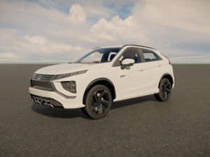 Mitsubishi Eclipse Cross 2023 3D 모델
