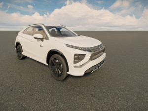Mitsubishi Eclipse Cross 2023 3D 모델