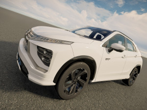 Mitsubishi Eclipse Cross 2023 3D 모델