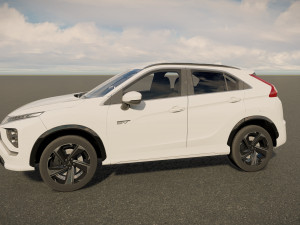Mitsubishi Eclipse Cross 2023 3D 모델