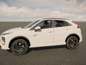 Mitsubishi Eclipse Cross 2023 3D Model