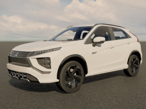 Mitsubishi Eclipse Cross 2023 3D 모델