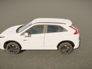 Mitsubishi Eclipse Cross 2023 3D 모델