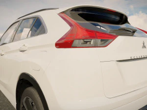 Mitsubishi Eclipse Cross 2023 3D Model