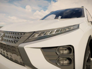 Mitsubishi Eclipse Cross 2023 3D Model