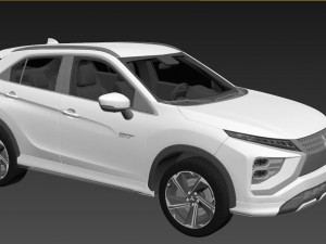 Mitsubishi Eclipse Cross 2023 3D 모델