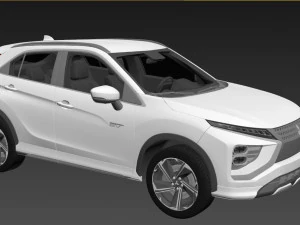 Mitsubishi Eclipse Cross 2023 3D Model