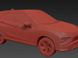 Mitsubishi Eclipse Cross 2023 3D Model