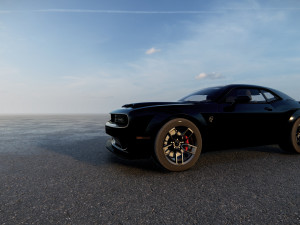 Dodge Challenger SRT Hellcat 2023 3D मॉडल