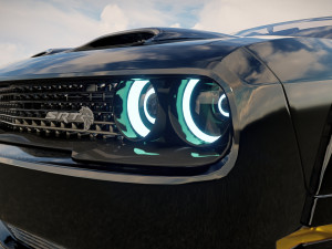 Dodge Challenger SRT Hellcat 2023 3D मॉडल
