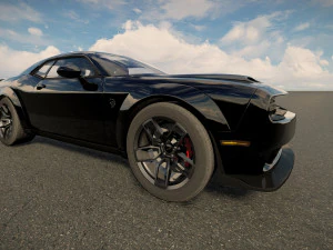 Dodge Challenger SRT Hellcat 2023 3D Model