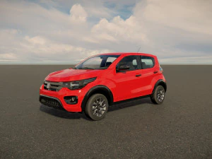 Fiat Mobi 2023 3D Model