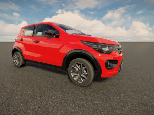 Fiat Mobi 2023 Modelo 3D