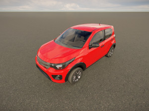 Fiat Mobi 2023 Modelo 3D