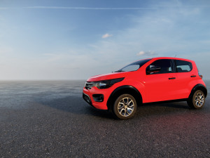 Fiat Mobi 2023 Modelo 3D
