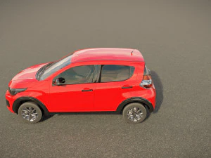 Fiat Mobi 2023 3D Model