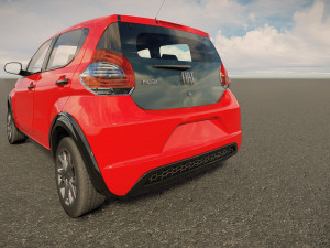 Fiat Mobi 2023 Modelo 3D