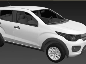 Fiat Mobi 2023 3D Model