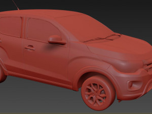 Fiat Mobi 2023 Modelo 3D