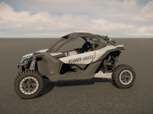 Can-Am Maverick X3 2023 3D 模型